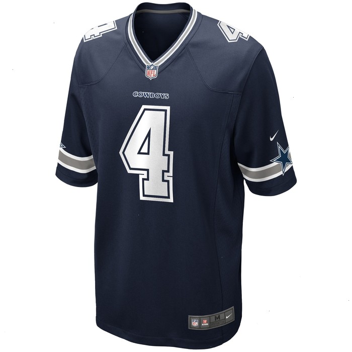 Dak Prescott Dallas Cowboys Nike Youth Game Jersey - Navy