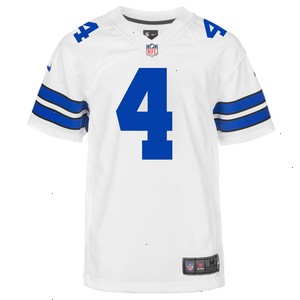 Dak Prescott Dallas Cowboys Nike Youth Game Jersey - White