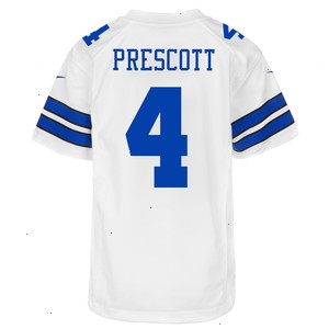 Dak Prescott Dallas Cowboys Nike Youth Game Jersey - White