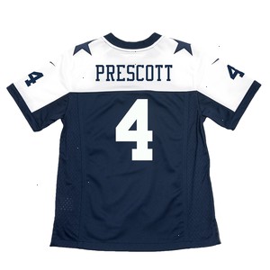 Dak Prescott Dallas Cowboys Nike Youth Throwback Game Jersey - Navy