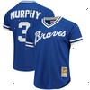 Dale Murphy Atlanta Braves Mitchell & Ness Cooperstown Mesh Batting Practice Jersey - Royal