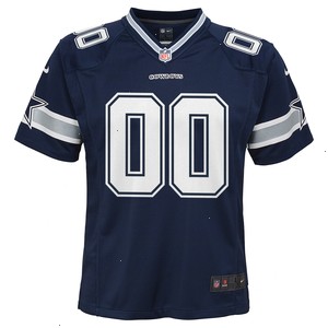 Dallas Cowboys Nike Youth Custom Game Jersey - Navy