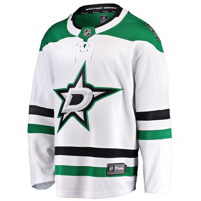 Dallas Stars Fanatics Branded Breakaway Away Jersey - White