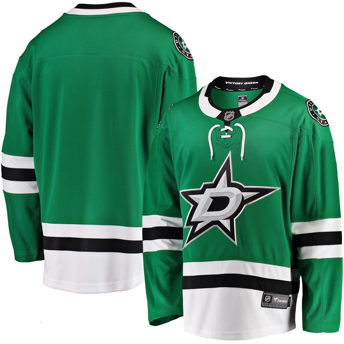 Dallas Stars Fanatics Branded Breakaway Home Jersey - Green