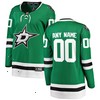 Dallas Stars Fanatics Branded Women's Home Breakaway Custom Jersey - Green