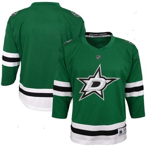 Dallas Stars Youth Home Replica Blank Jersey - Green