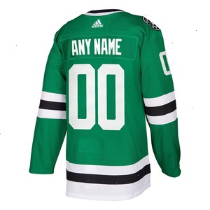 Dallas Stars adidas Authentic Custom Jersey - Kelly Green