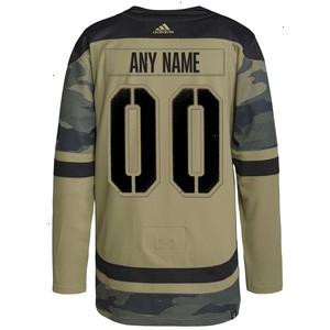 Dallas Stars adidas Military Appreciation Team Authentic Custom Practice Jersey - Camo