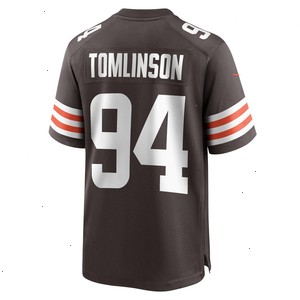 Dalvin Tomlinson Cleveland Browns Nike Game Player Jersey - Brown