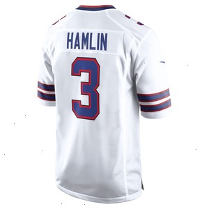 Damar Hamlin Buffalo Bills Nike Game Jersey - White