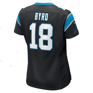 Damiere Byrd Carolina Panthers Nike Women's Game Player Jersey - Black