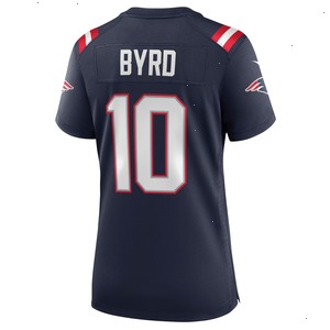 Damiere Byrd New England Patriots Nike Women's Game Jersey - Navy