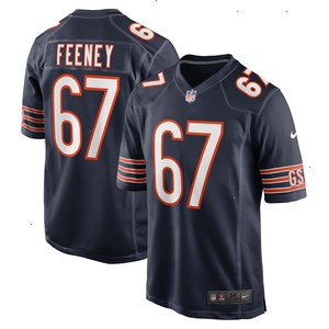 Dan Feeney Chicago Bears Nike Team Game Jersey - Navy