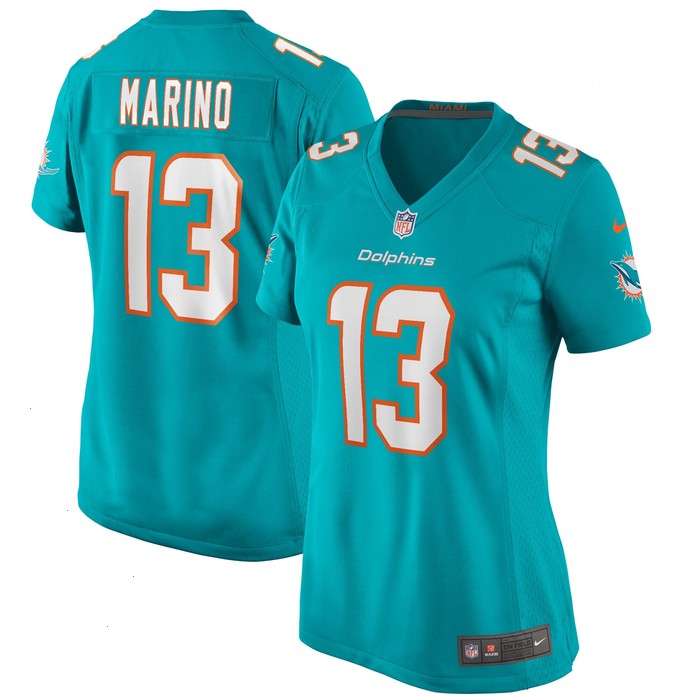 Dan Marino Miami Dolphins Nike Women's Game Retired Player Jersey - Aqua