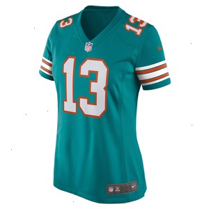 Dan Marino Miami Dolphins Nike Women's Retired Player Jersey - Aqua