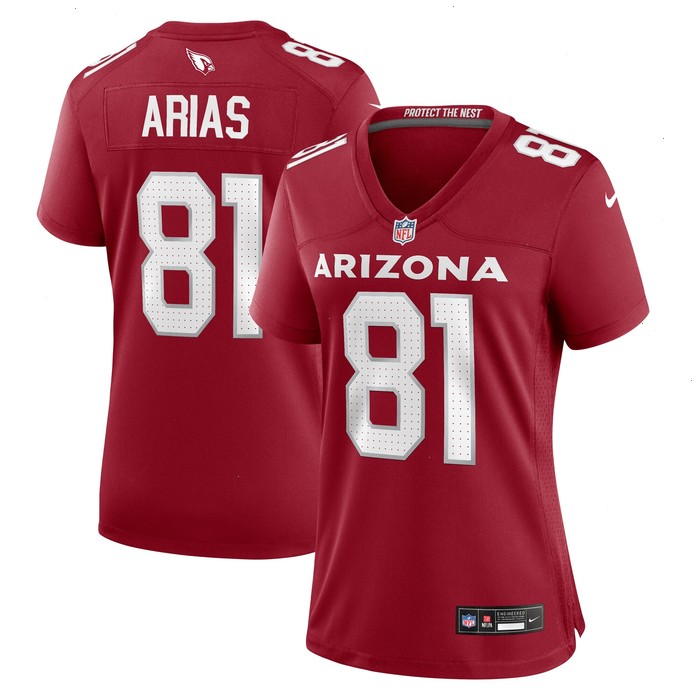 Daniel Arias Arizona Cardinals Nike Women's Team Game Jersey - Cardinal