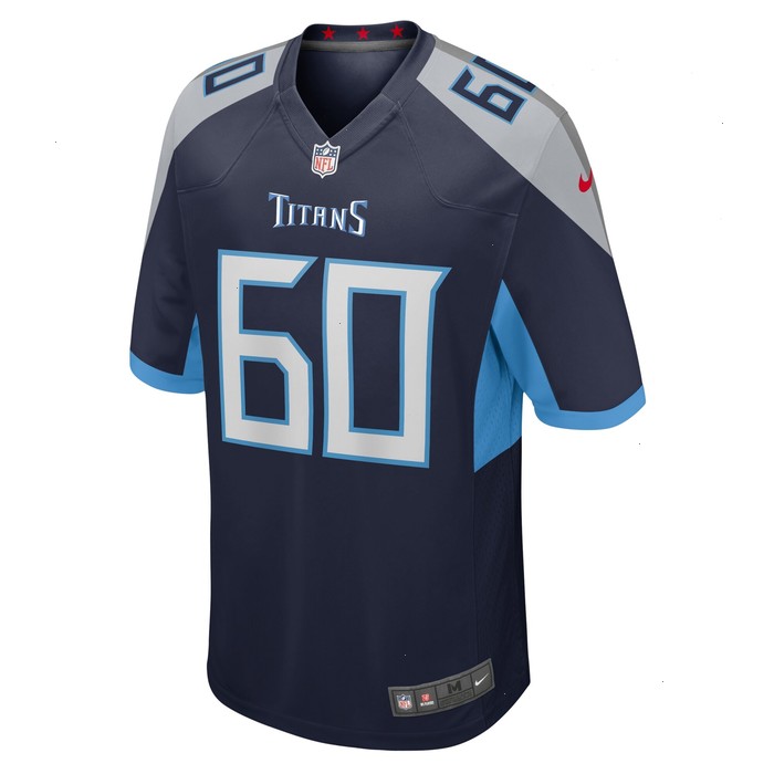 Daniel Brunskill Tennessee Titans Nike Game Player Jersey - Navy