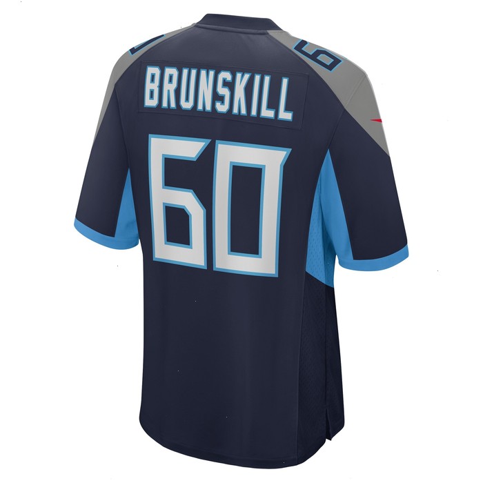 Daniel Brunskill Tennessee Titans Nike Game Player Jersey - Navy