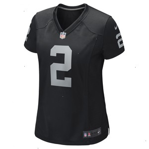 Daniel Carlson Las Vegas Raiders Nike Women's Player Game Jersey - Black