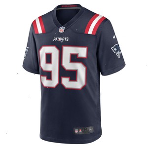 Daniel Ekuale New England Patriots Nike Game Player Jersey - Navy