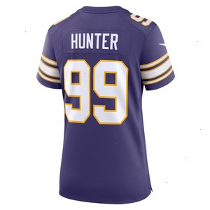 Danielle Hunter Minnesota Vikings Nike Women's Classic Player Game Jersey - Purple