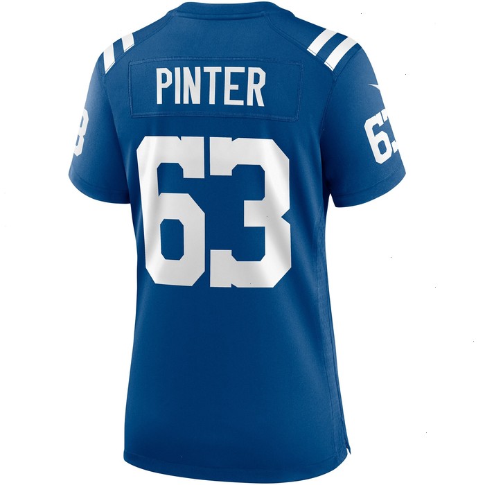 Danny Pinter Indianapolis Colts Nike Women's Game Jersey - Royal