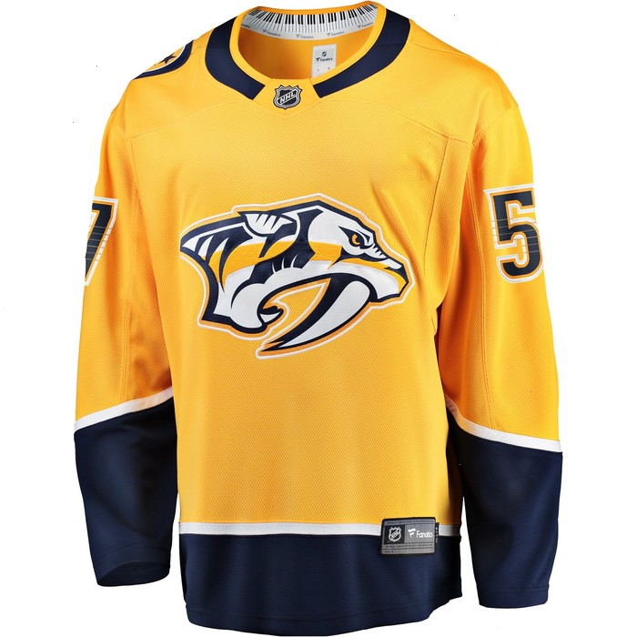 Dante Fabbro Nashville Predators Fanatics Branded Replica Player Jersey - Gold