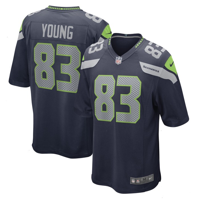 Dareke Young Seattle Seahawks Nike Game Player Jersey - College Navy