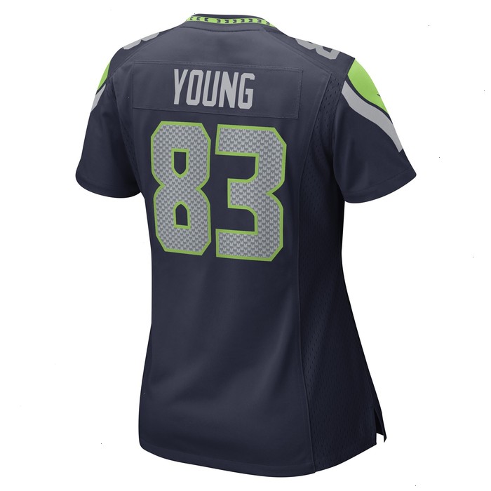 Dareke Young Seattle Seahawks Nike Women's Game Player Jersey - College Navy