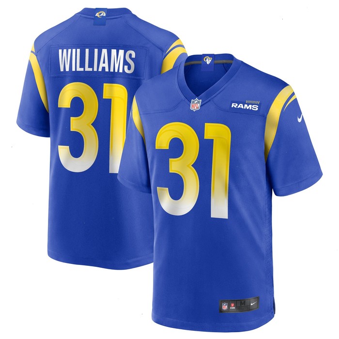 Darious Williams Los Angeles Rams Nike Game Jersey - Royal