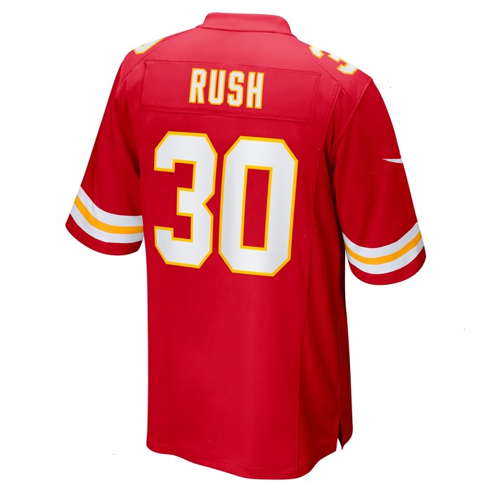 Darius Rush Kansas City Chiefs Nike Team Game Jersey - Red