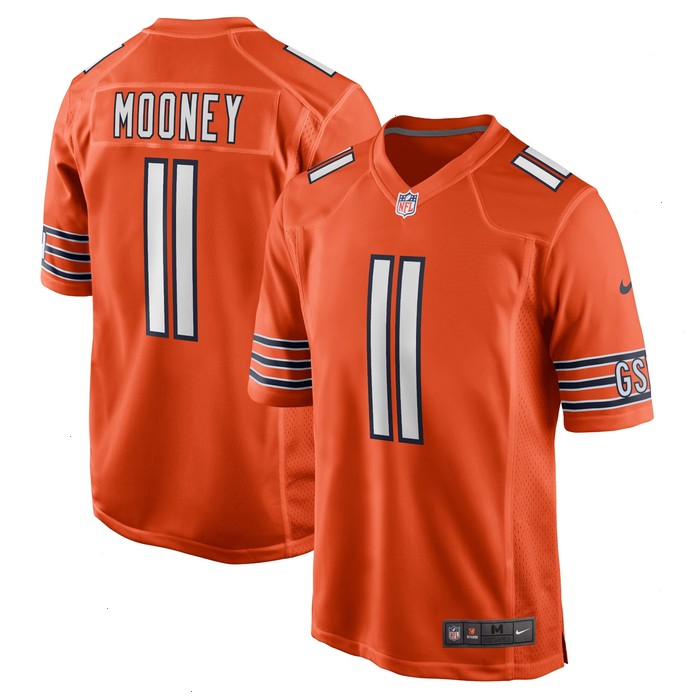 Darnell Mooney Chicago Bears Nike Alternate Game Player Jersey - Orange