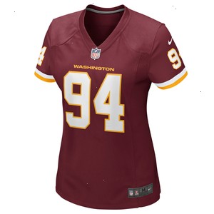 Daron Payne Washington Football Team Nike Women's Game Player Jersey -Burgundy