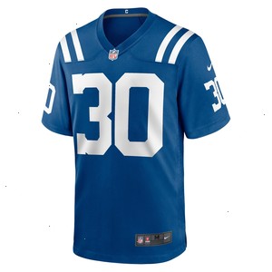 Darren Hall Indianapolis Colts Nike Team Game Jersey - Royal V1