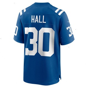 Darren Hall Indianapolis Colts Nike Team Game Jersey - Royal V1