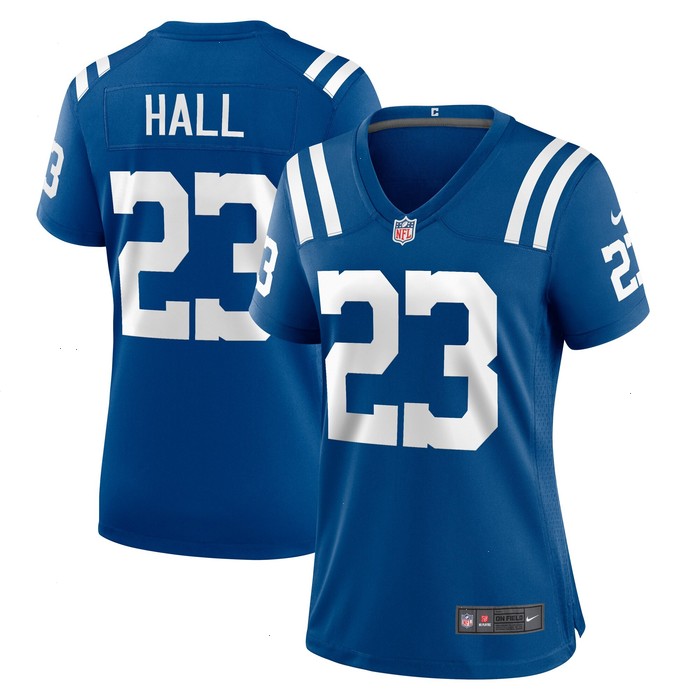 Darren Hall Indianapolis Colts Nike Women's Team Game Jersey - Royal