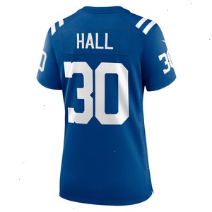 Darren Hall Indianapolis Colts Nike Women's Team Game Jersey - Royal V1