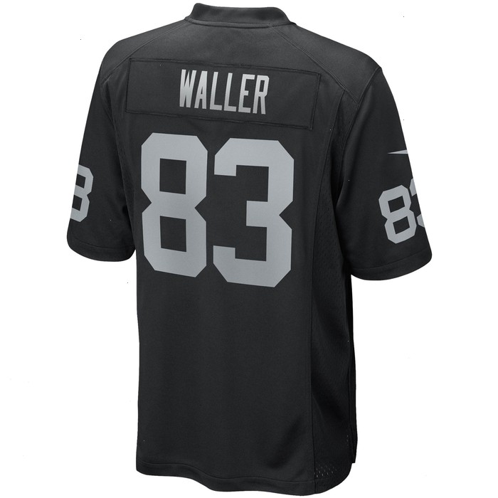 Darren Waller Las Vegas Raiders Nike Game Player Jersey - Black