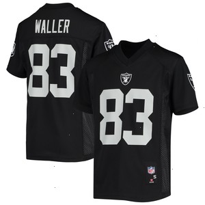 Darren Waller Las Vegas Raiders Youth Replica Player Jersey - Black