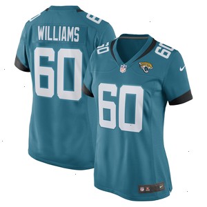 Darryl Williams Jacksonville Jaguars Nike Women's Game Player Jersey - Teal