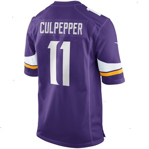 Daunte Culpepper Minnesota Vikings Nike Game Retired Player Jersey - Purple