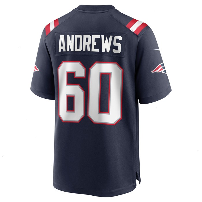 David Andrews New England Patriots Nike Game Jersey - Navy