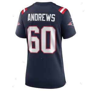 David Andrews New England Patriots Nike Women's Game Jersey - Navy