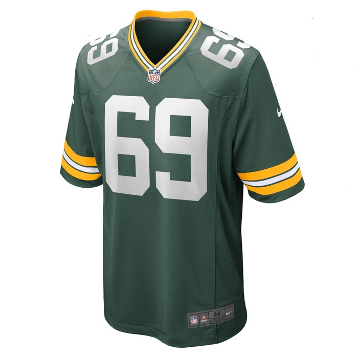 David Bakhtiari Green Bay Packers Nike Game Jersey - Green