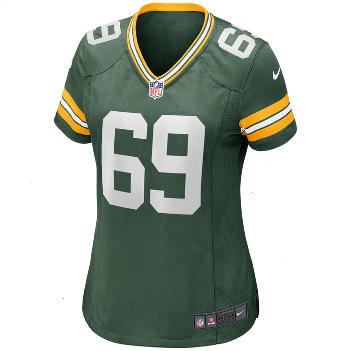 David Bakhtiari Green Bay Packers Nike Women's Game Player Jersey - Green