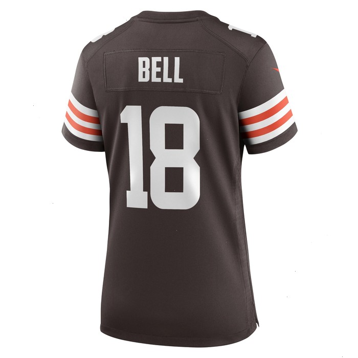 David Bell Cleveland Browns Nike Women's Game Jersey - Brown