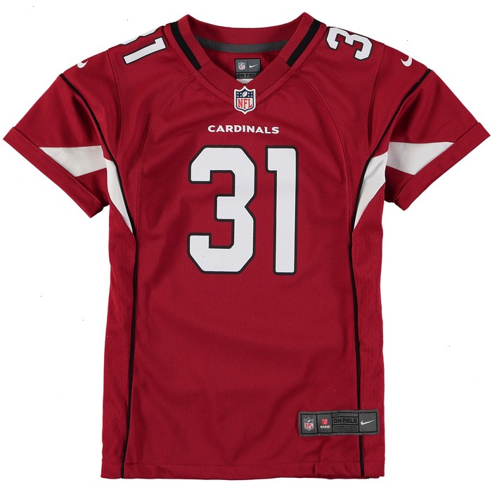 David Johnson Arizona Cardinals Nike Girls Youth Game Jersey - Cardinal