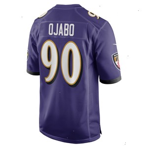 David Ojabo Baltimore Ravens Nike Player Game Jersey - Purple