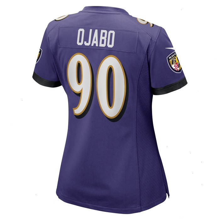 David Ojabo Baltimore Ravens Nike Women's Game Player Jersey - Purple