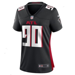 David Onyemata Atlanta Falcons Nike Women's Game Player Jersey - Black